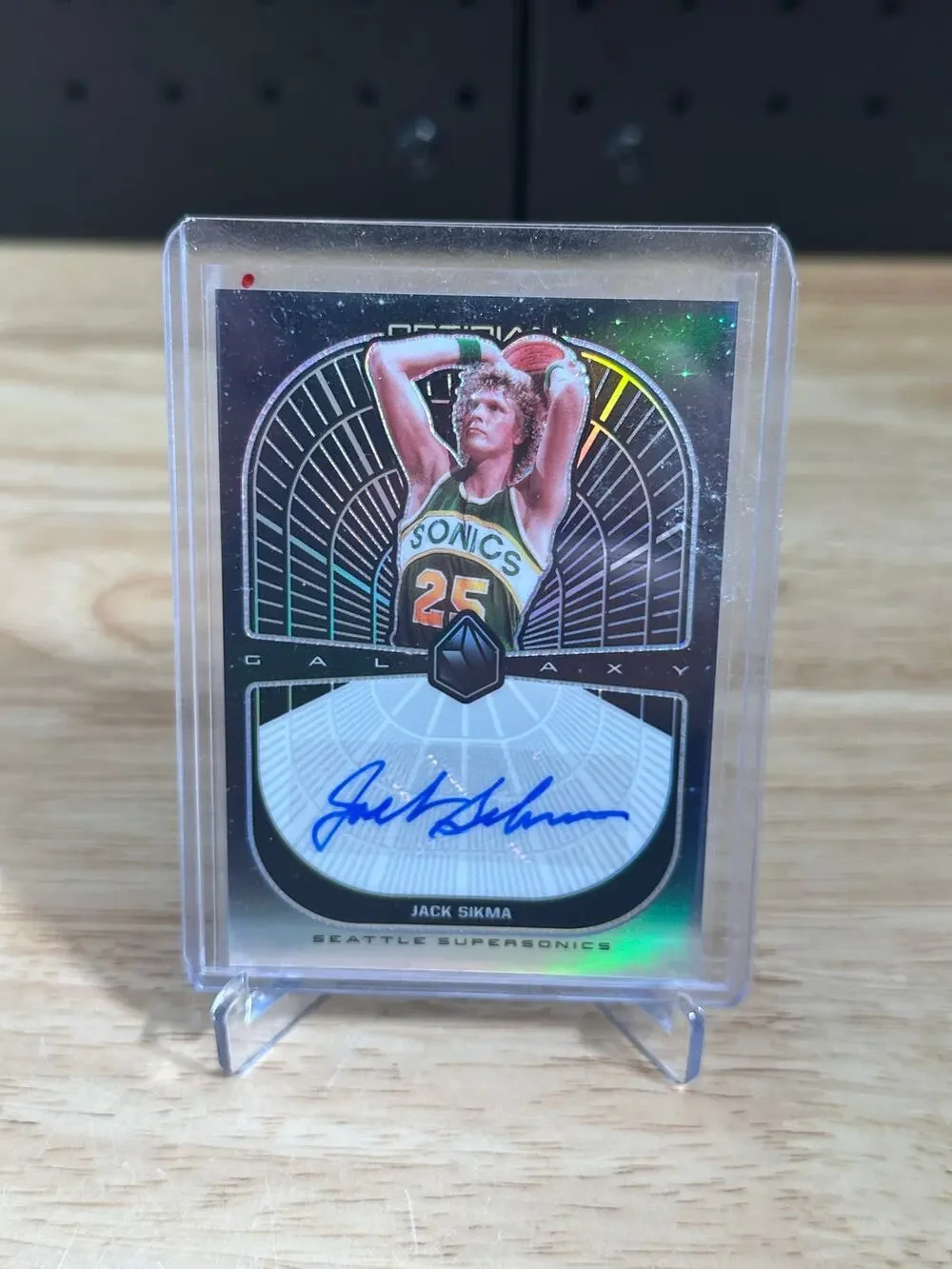 2019-20 Panini Obsidian - Galaxy Autographs Jack Sikma #GA-JSM /99 (AU)